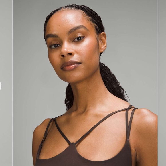 Lululemon Nulu Strappy Yoga Bra in Espresso - Picture 5 of 8